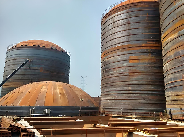 海兴焦粉钢板仓